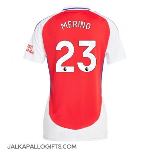 Arsenal Mikel Merino #23 Kotipaita Naiset 2024-25 Lyhythihainen